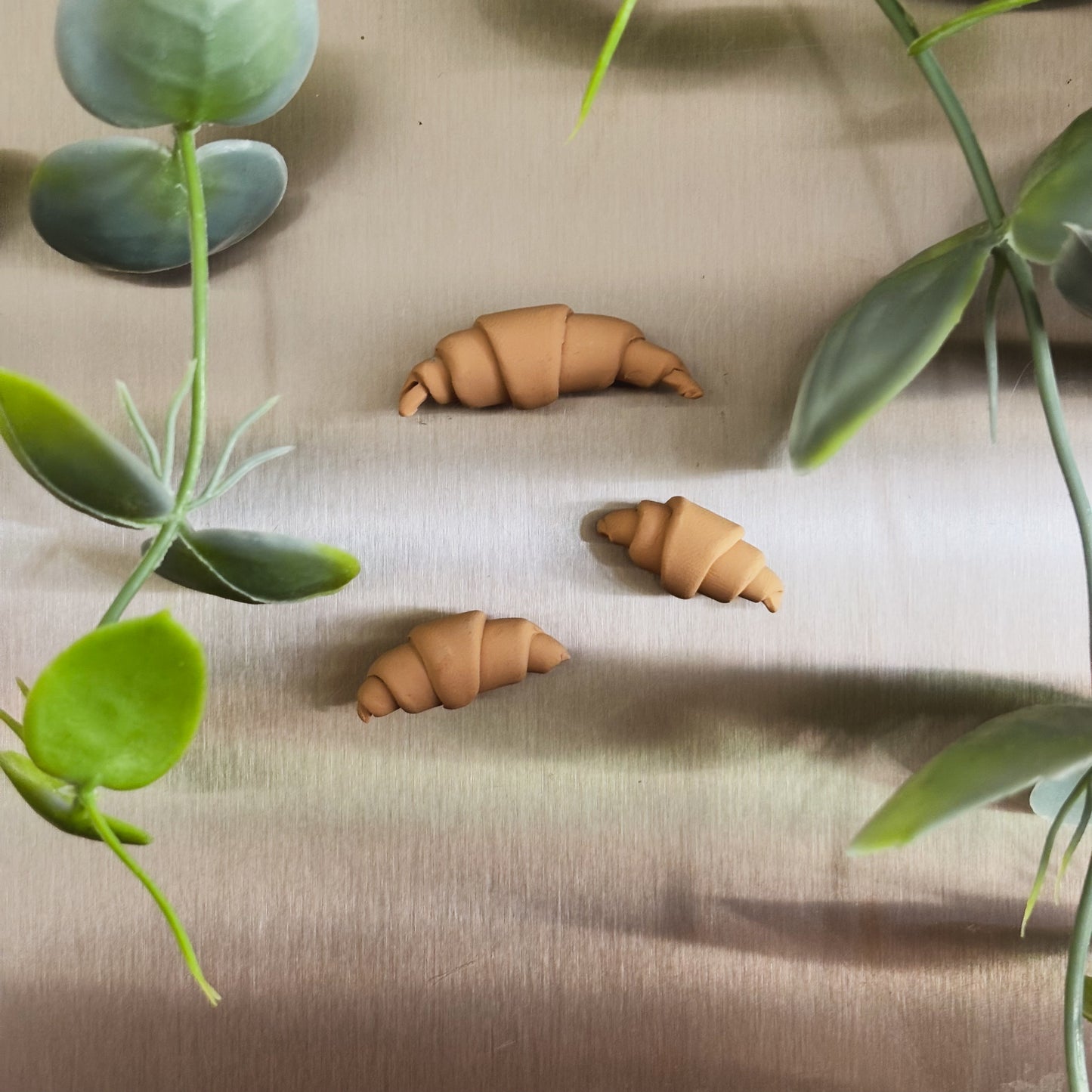 Croissant Magnet - Set of 3