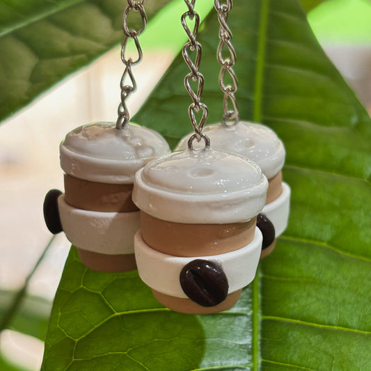 Coffee Cup Keyring