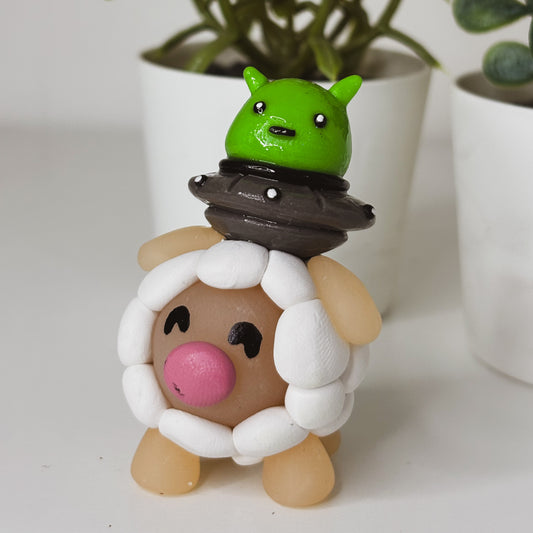 Alien and Little Lamb