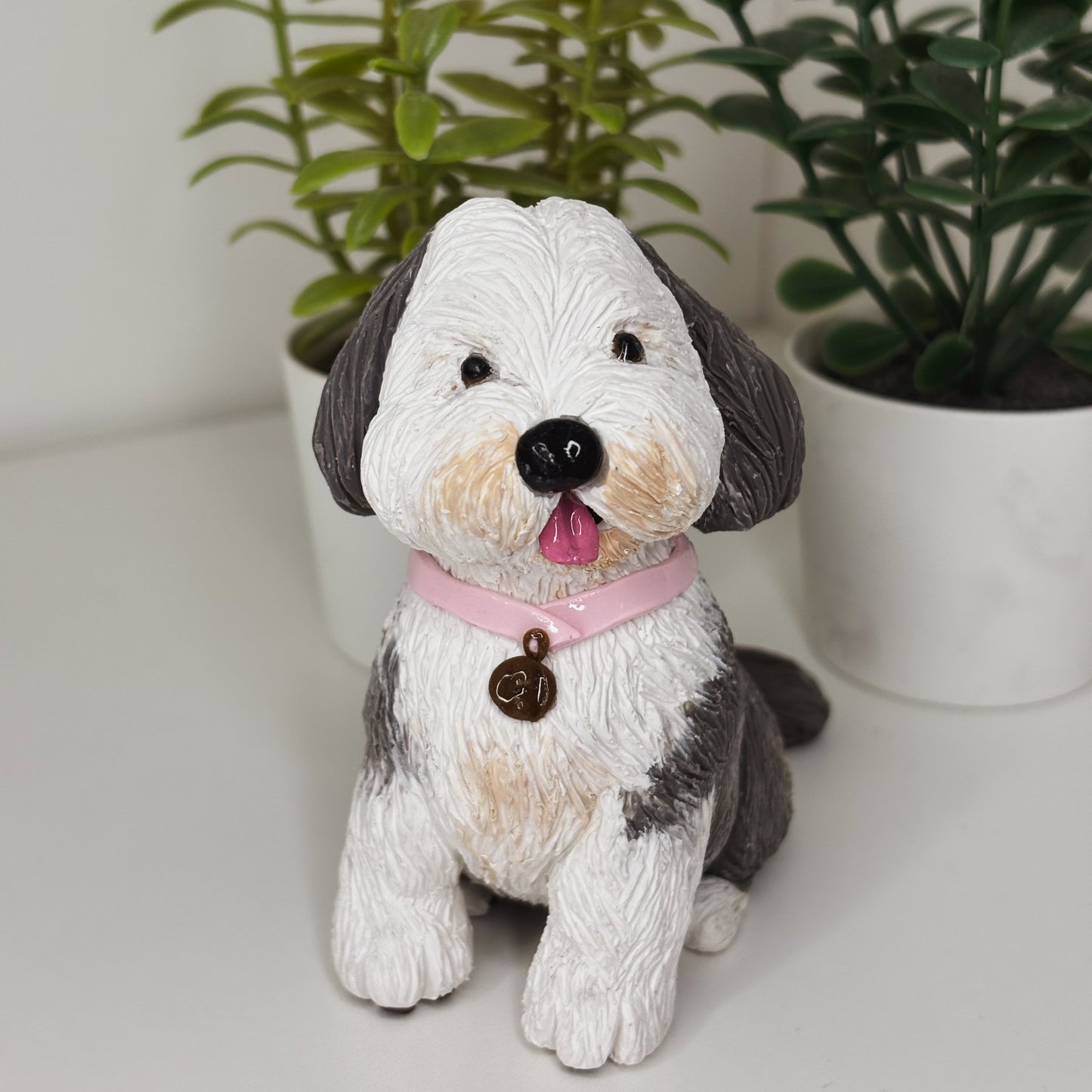 Old English Sheepdog Figurine
