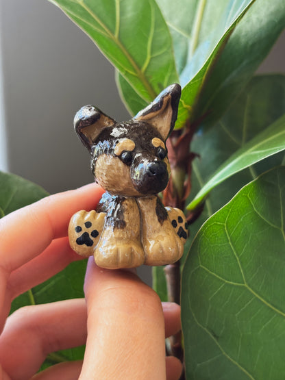 German Shepherd Figurine