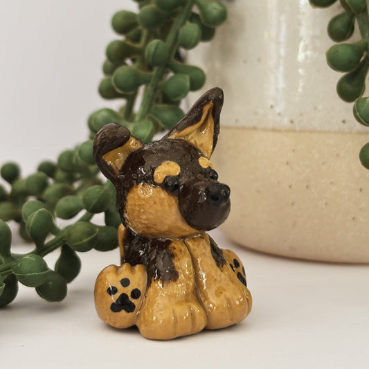German Shepherd Figurine