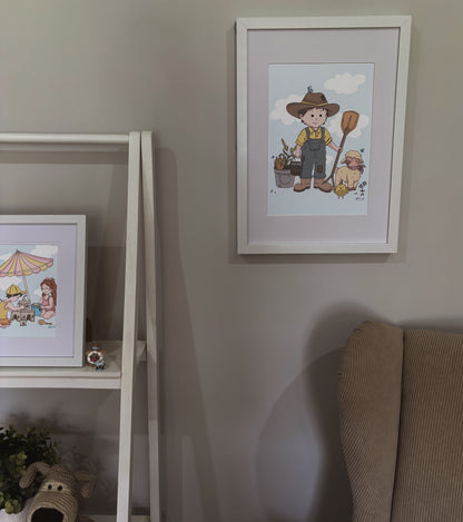 Farmer Print