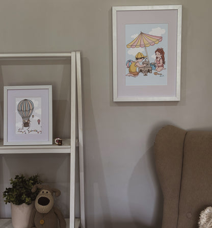 Day at the Beach Print