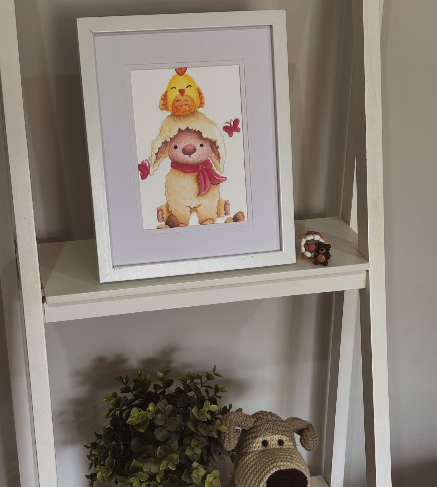 Chicken and Lamb Print