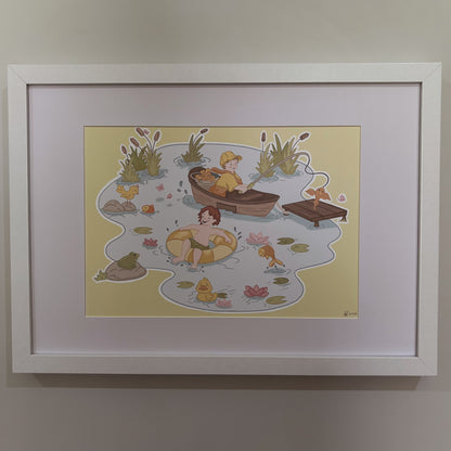 By the Pond Print
