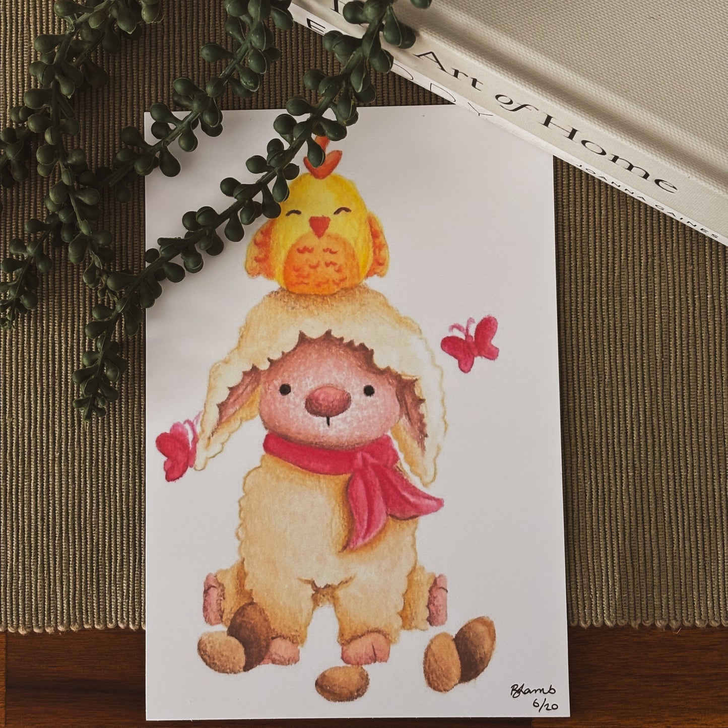 Chicken and Lamb Print