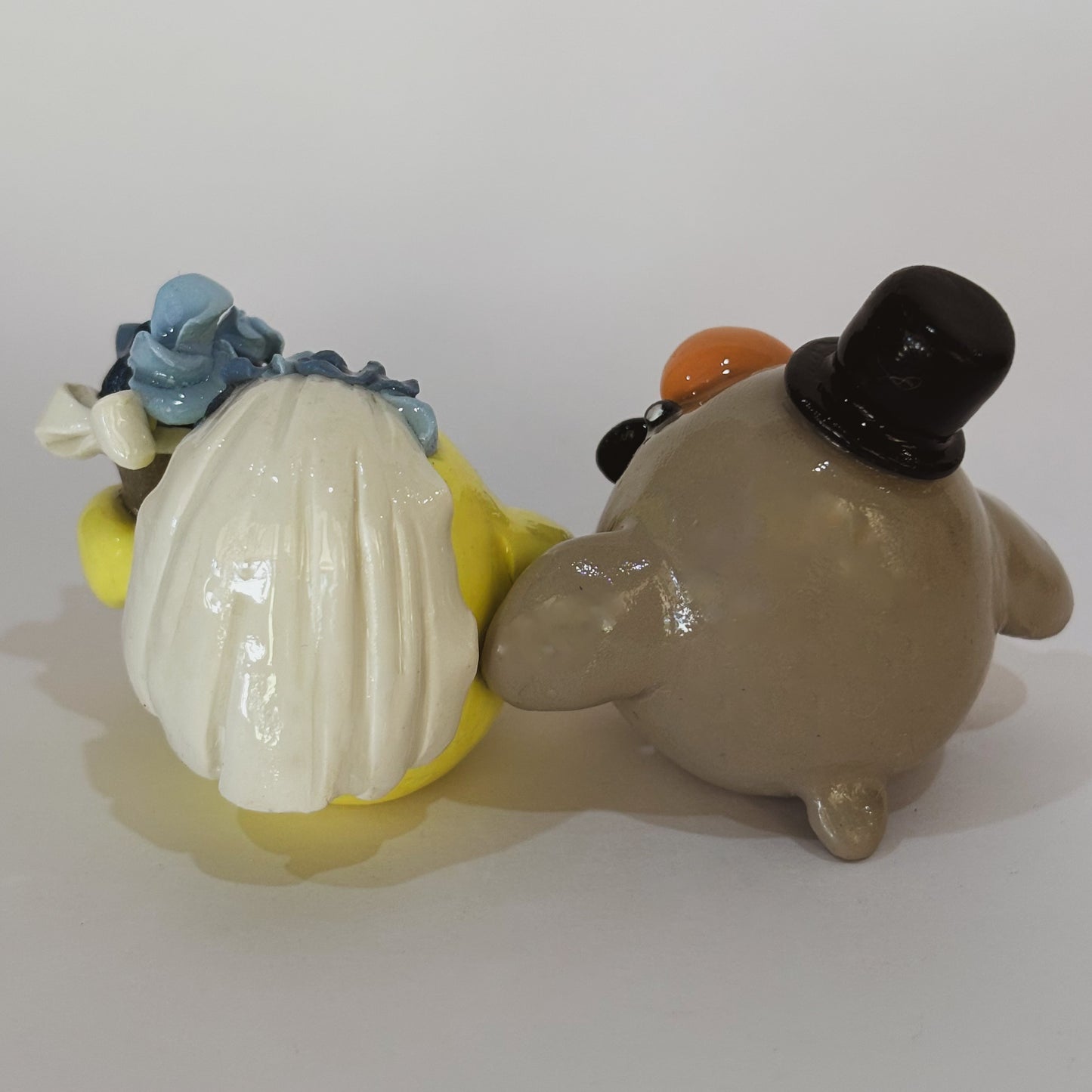 Chick and Duck Wedding