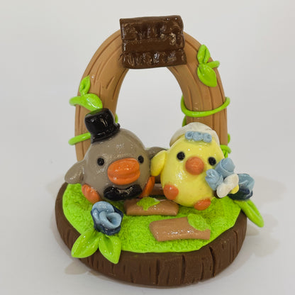Chick and Duck Alter Wedding